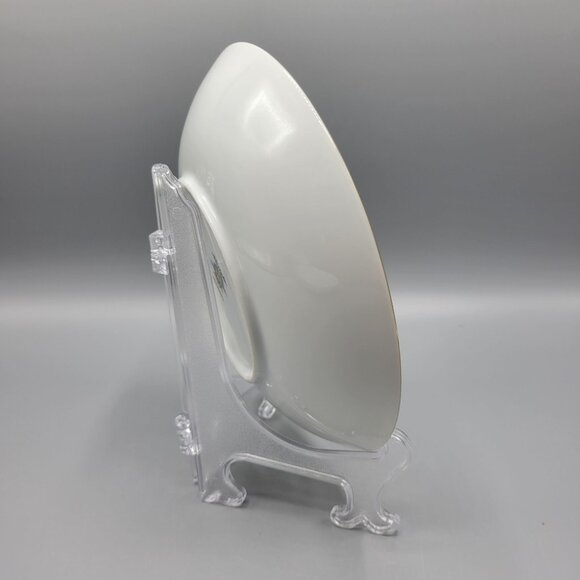 Vtg Noritake Oriental 6341 Bamboo Design Salad Bowls Gold Trim Japan Set Of 2 - Picture 7 of 10